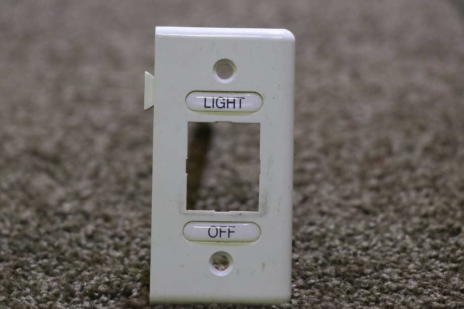 USED LIGHT ON / OFF SWITCH BEZEL MOTORHOME PARTS FOR SALE RV Components 
