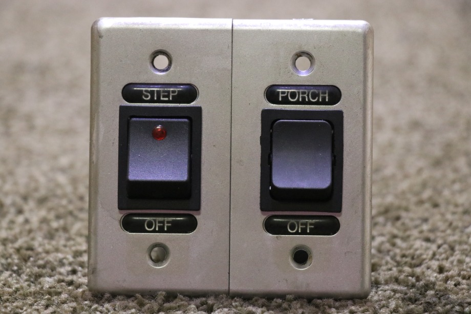 USED STEP & PORCH SWITCH PANEL RV PARTS FOR SALE RV Components 