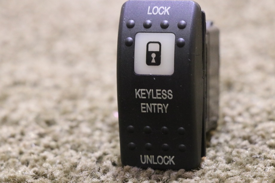 USED MOTORHOME KEYLESS ENTRY LOCK / UNLOCK V8D1 DASH SWITCH FOR SALE RV Components 