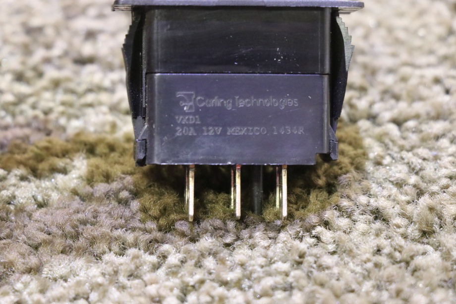 USED MOTORHOME VISOR UP / DOWN VXD1 DASH SWITCH FOR SALE RV Components 