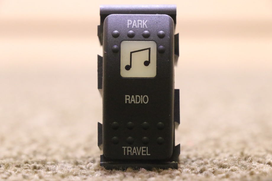 USED MOTORHOME RADIO PARK / TRAVEL DASH SWITCH FOR SALE RV Components 