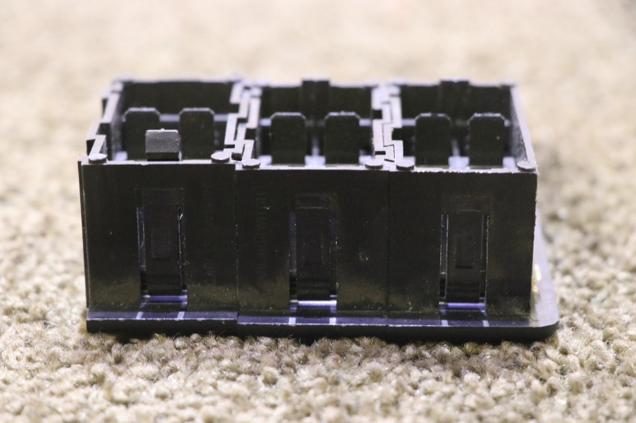 USED RV BLANK BLACK DASH SWITCH PANEL FOR SALE RV Components 