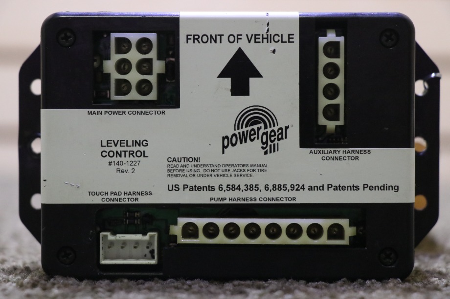 USED POWER GEAR LEVELING CONTROL MODULE 140-1227 MOTORHOME PARTS FOR SALE RV Components 