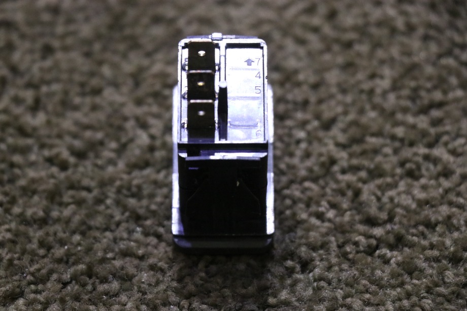 USED RV/MOTORHOME V4D1 BLACK ROCKER SWITCH FOR SALE RV Components 