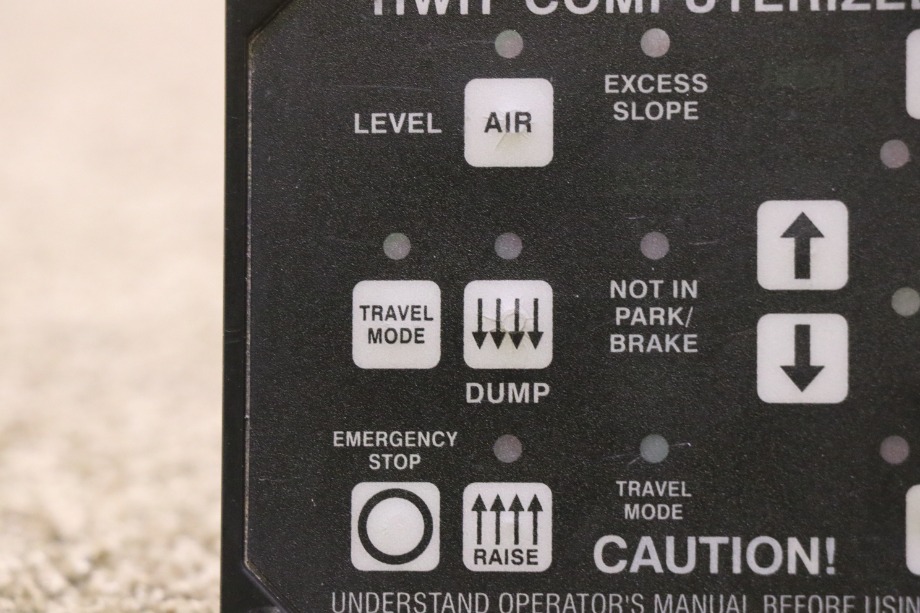 USED AP24249 HWH COMPUTERIZED LEVELING TOUCH PAD RV PARTS FOR SALE RV Components 