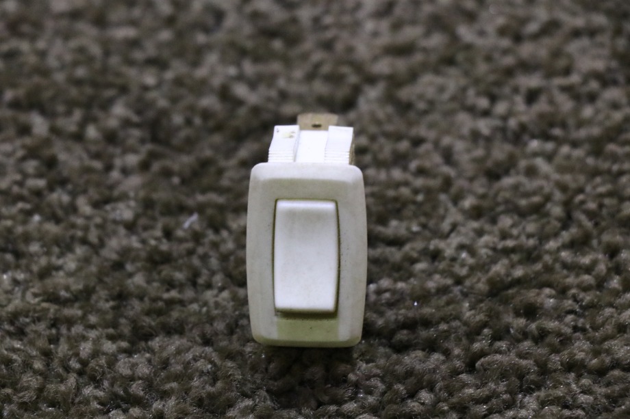 USED MOTORHOME SMALL WHITE ROCKER SWITCH FOR SALE RV Components 