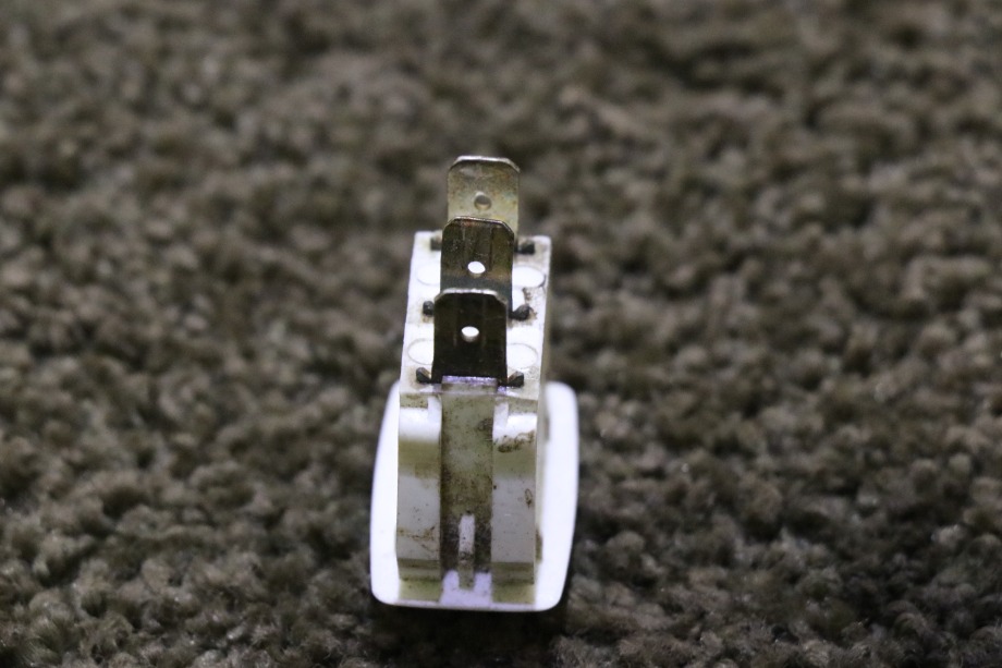 USED MOTORHOME SMALL WHITE ROCKER SWITCH FOR SALE RV Components 