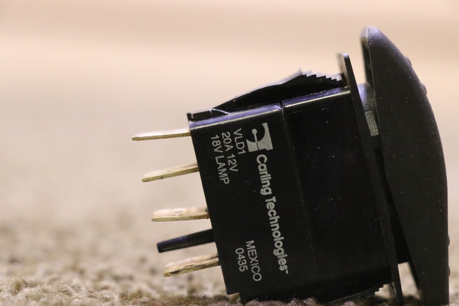 USED MOTORHOME DRIVER VISOR VLD1 DASH SWITCH FOR SALE RV Components 