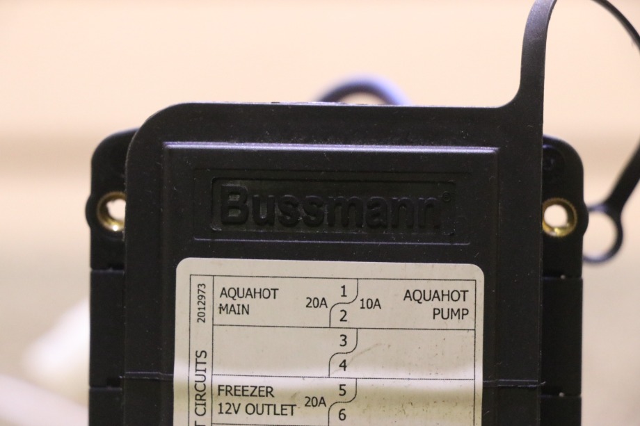 USED RV/MOTORHOME BUSSMANN FUSE PANEL 2013128-A FOR SALE RV Components 