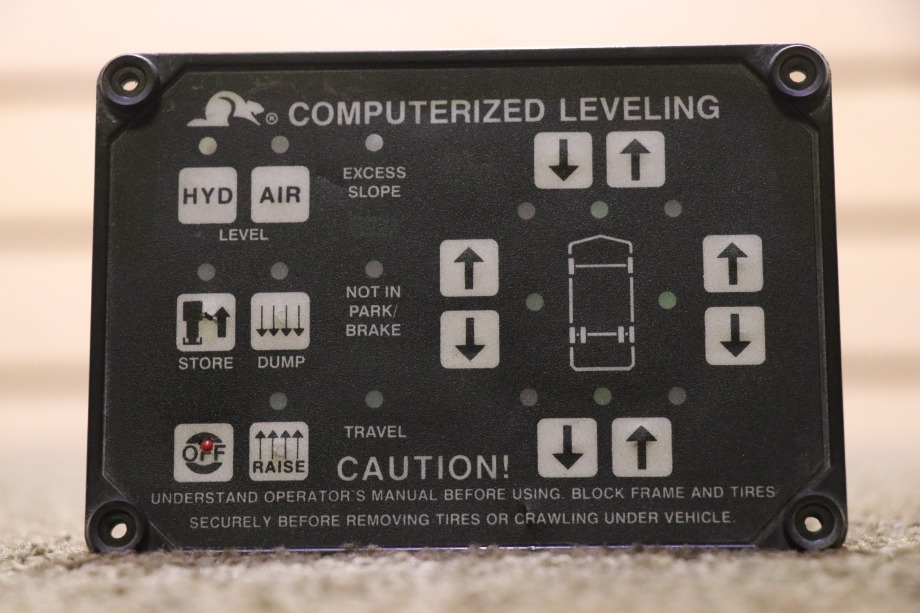 USED RV AP8554 BEAVER COMPUTERIZED LEVELING TOUCH PAD FOR SALE RV Components 