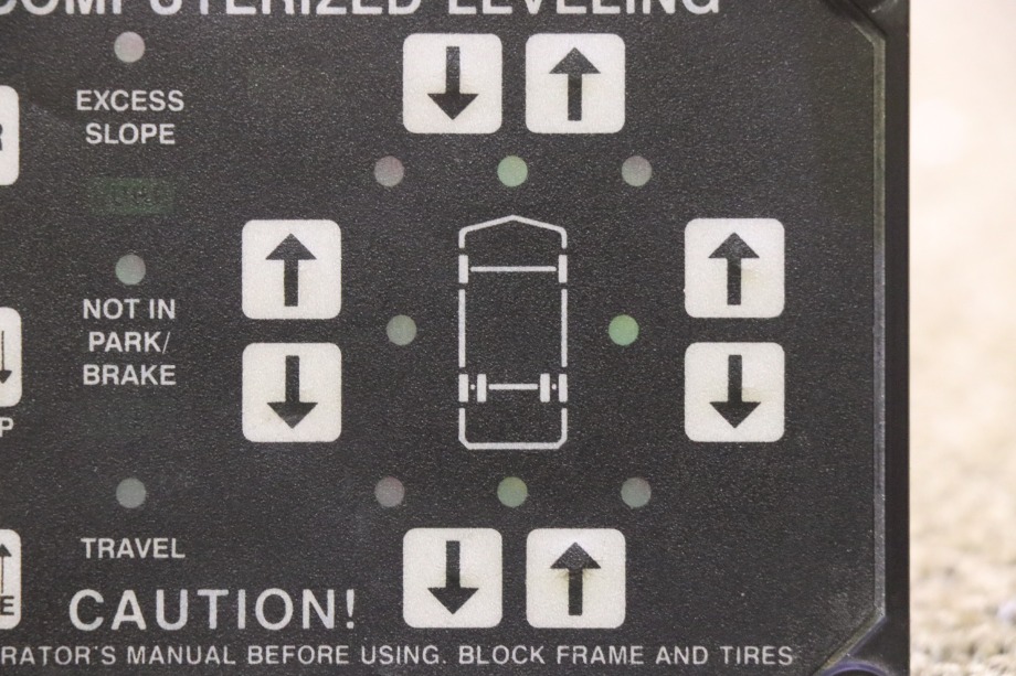 USED RV AP8554 BEAVER COMPUTERIZED LEVELING TOUCH PAD FOR SALE RV Components 