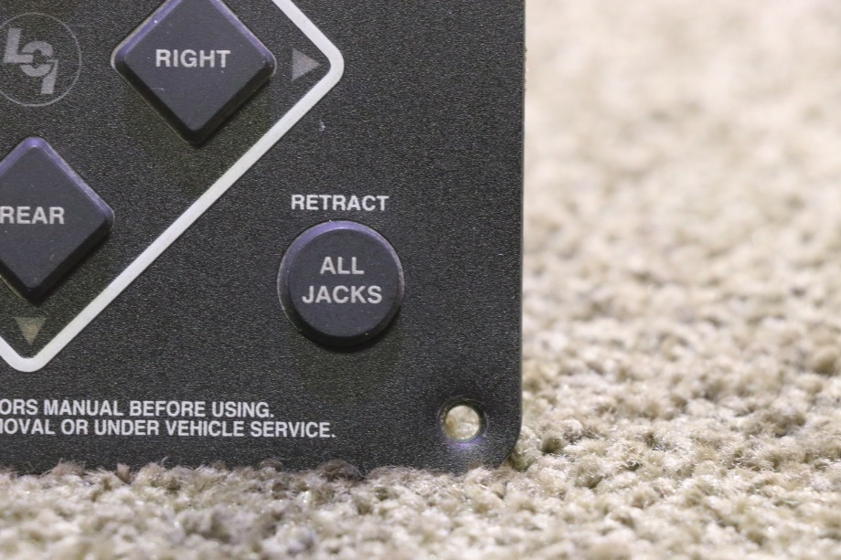 USED RV/MOTORHOME LCI ELECTRONIC LEVELING TOUCH PAD 10537C FOR SALE RV Components 