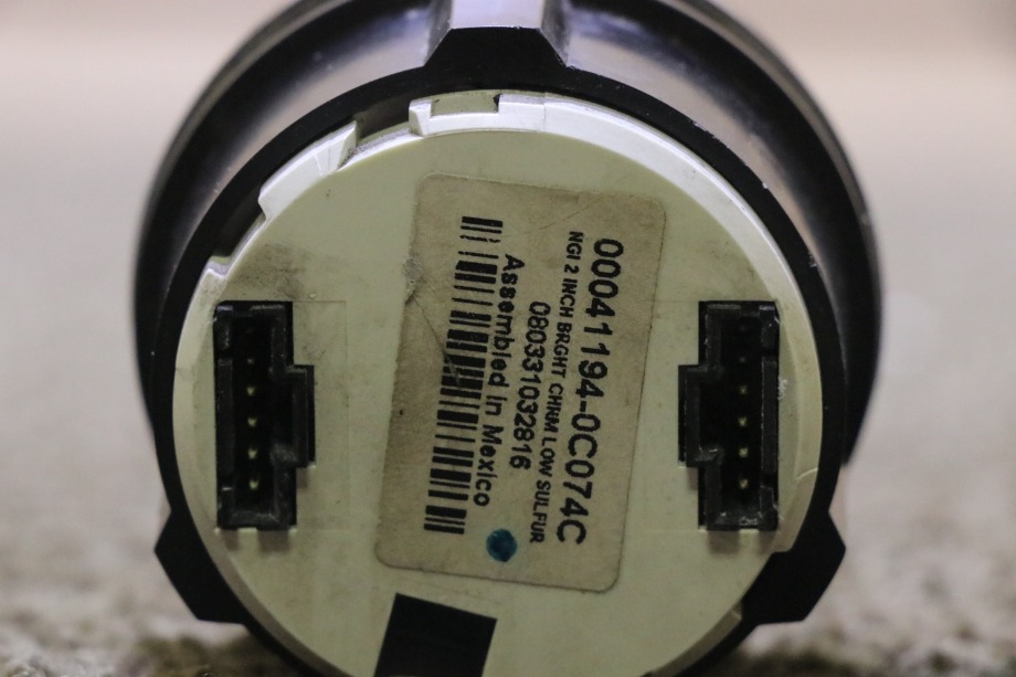 USED FUEL DASH GAUGE 00041194 MOTORHOME PARTS FOR SALE RV Components 