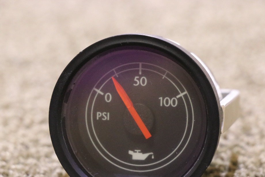 USED MOTORHOME FREIGHTLINER W22-00005-017 OIL PRESS DASH GAUGE FOR SALE RV Components 
