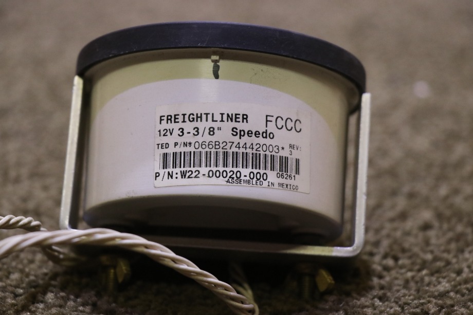 USED MOTORHOME FREIGHTLINER SPEEDOMETER W22-00020-000 DASH GAUGE FOR SALE RV Components 