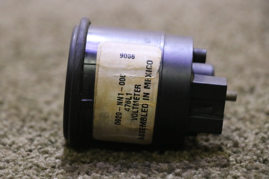 USED 0920-NN1-006 VOLT DASH GAUGE RV/MOTORHOME PARTS FOR SALE RV Components 