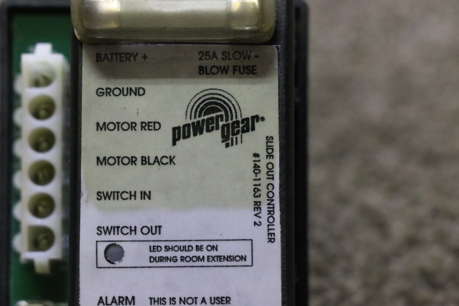 USED 140-1163 POWER GEAR SLIDE OUT CONTROLLER RV PARTS FOR SALE RV Components 