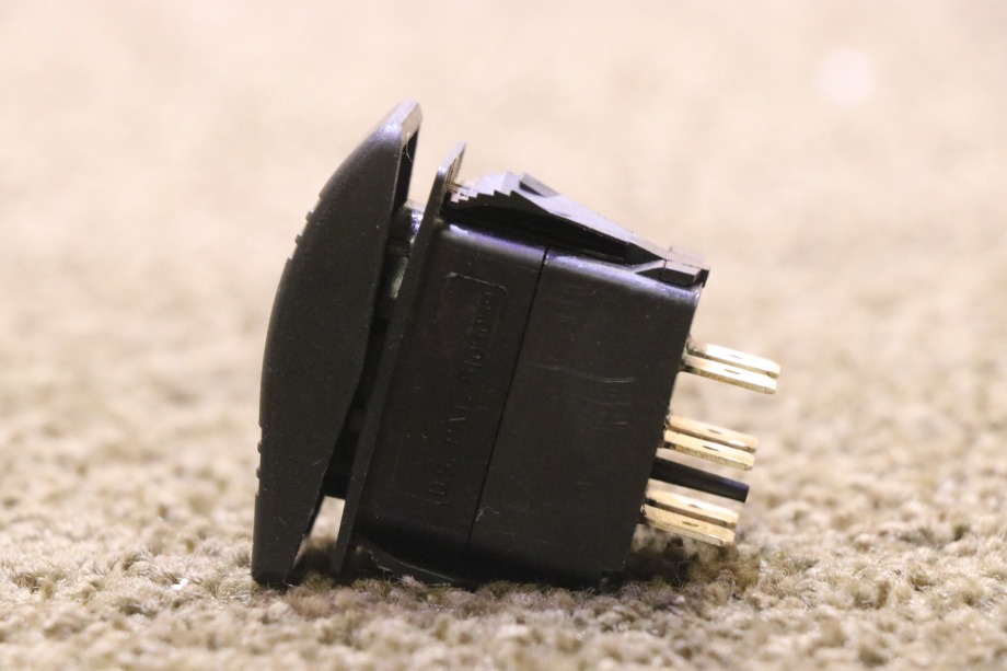 USED MOTORHOME VLD1 BLACK ROCKER SWITCH FOR SALE RV Components 