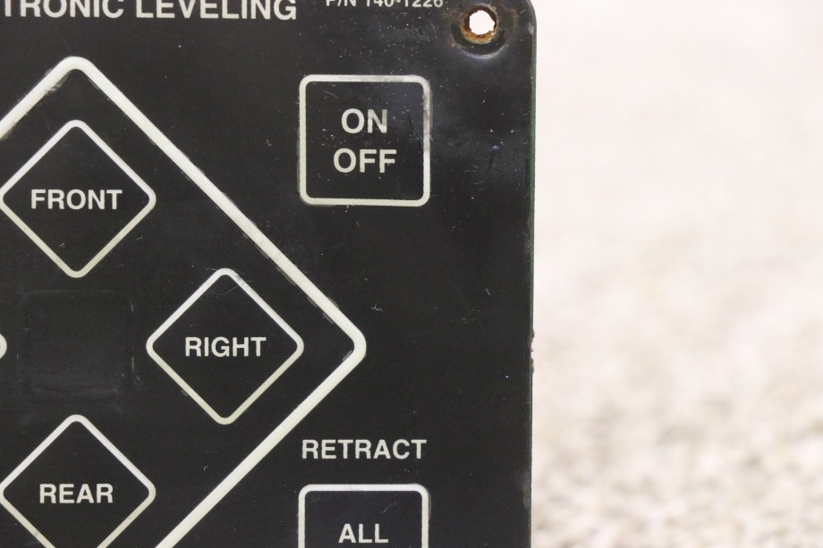 USED RV/MOTORHOME POWER GEAR ELECTRONIC LEVELING TOUCH PAD 140-1226 FOR SALE RV Components 