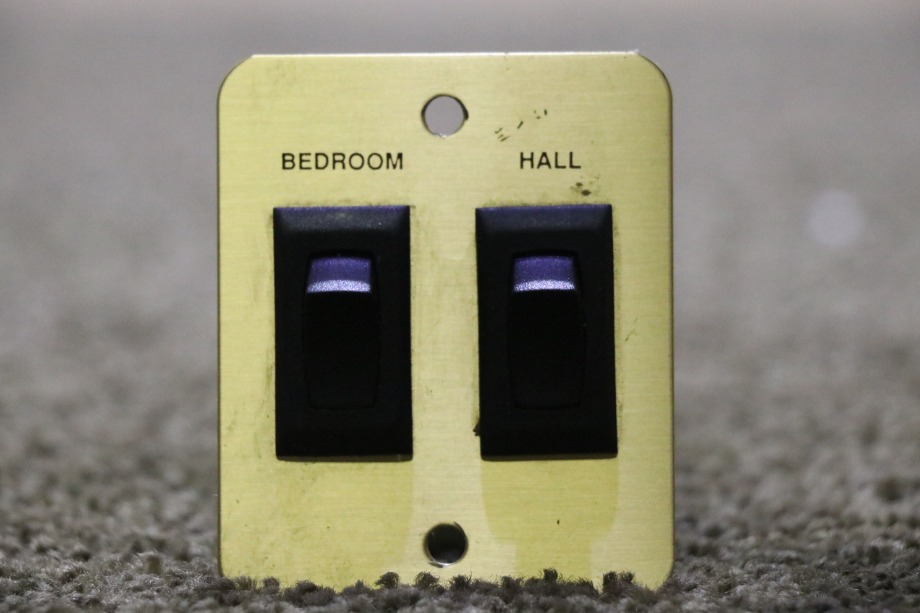 USED BEDROOM / HALL SWITCH PANEL RV PARTS FOR SALE RV Components 