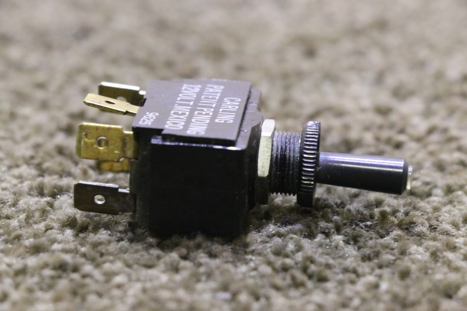 USED BLACK TOGGLE SWITCH RV/MOTORHOME PARTS FOR SALE RV Components 