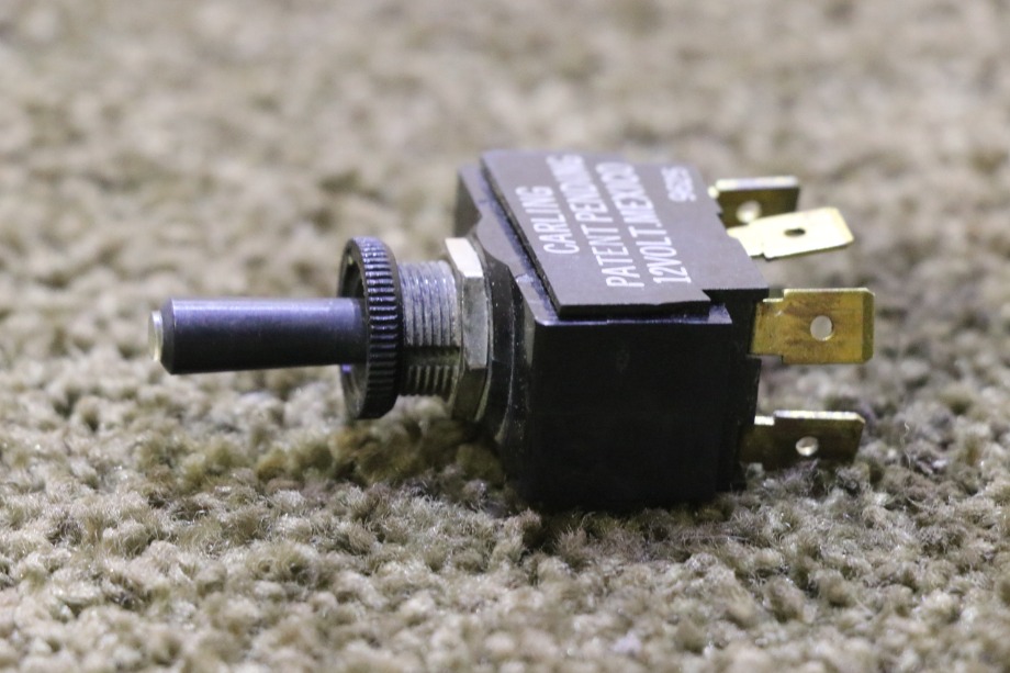 USED BLACK TOGGLE SWITCH RV/MOTORHOME PARTS FOR SALE RV Components 