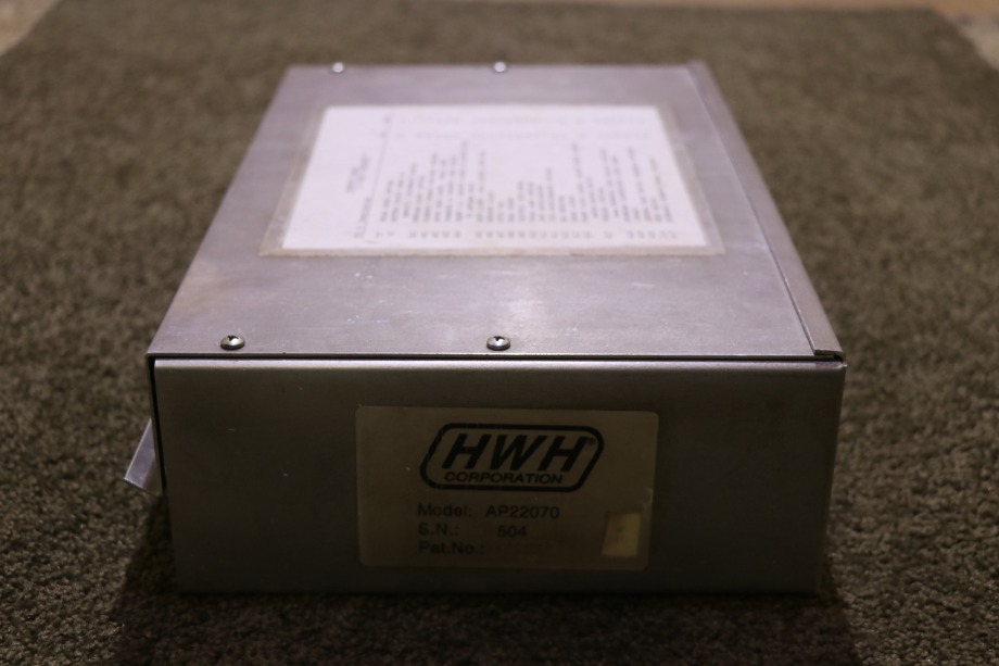 USED RV/MOTORHOME HWH LEVELING CONTROL BOX AP22070 FOR SALE RV Components 