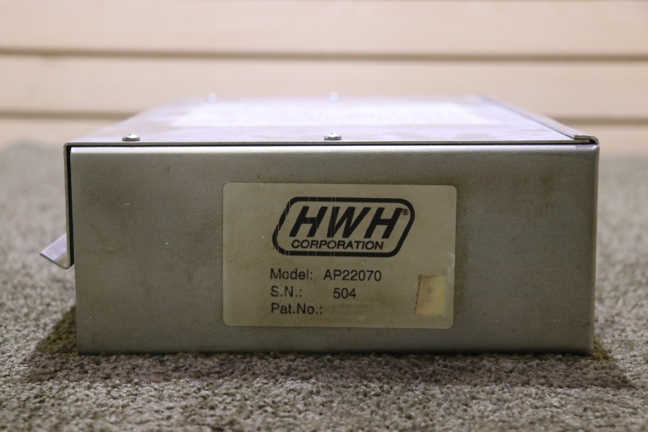 USED RV/MOTORHOME HWH LEVELING CONTROL BOX AP22070 FOR SALE RV Components 