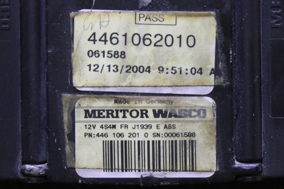 USED RV 4461062010 MERITOR WABCO ABS CONTROL BOARD FOR SALE RV Components 