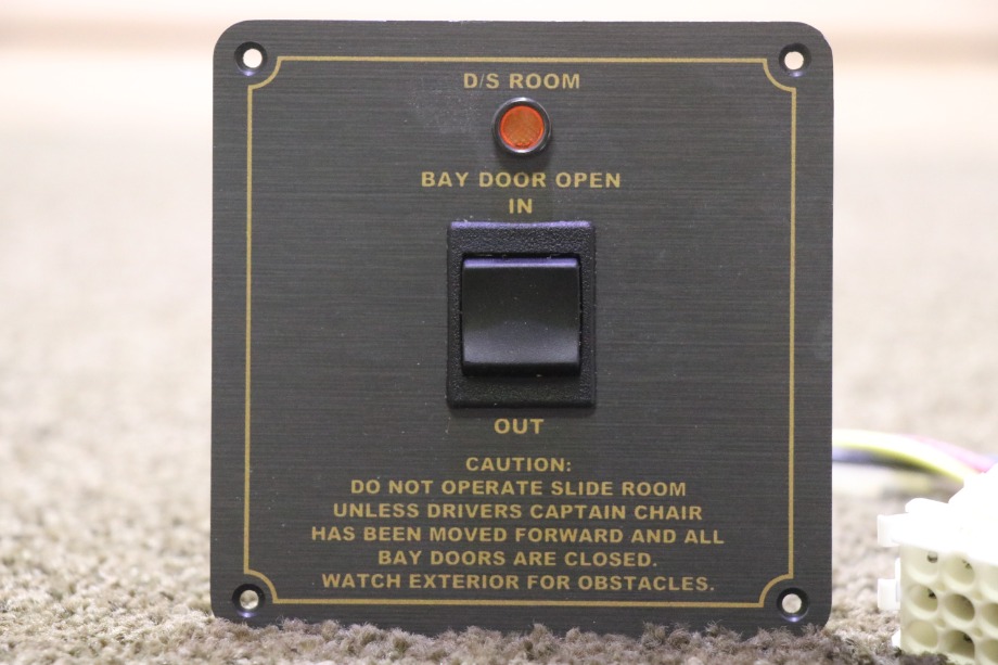 USED MOTORHOME D/S ROOM BAY DOOR OPEN SWITCH PANEL FOR SALE RV Components 