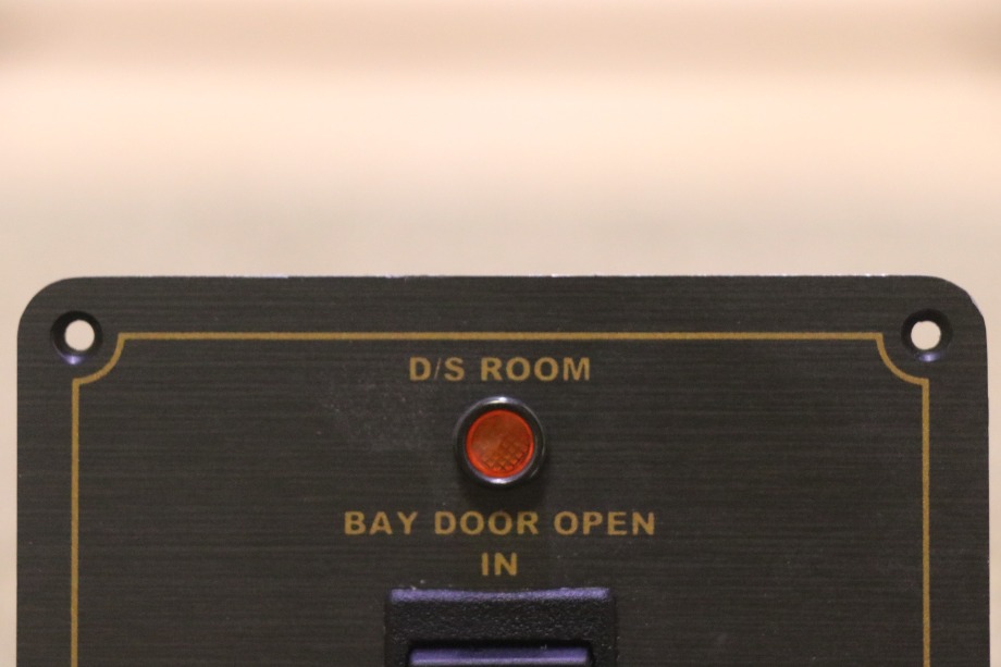 USED MOTORHOME D/S ROOM BAY DOOR OPEN SWITCH PANEL FOR SALE RV Components 
