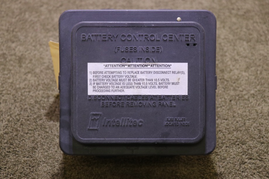 USED MOTORHOME INTELLITEC 00-00886-100 BATTERY CONTROL CENTER FOR SALE RV Components 