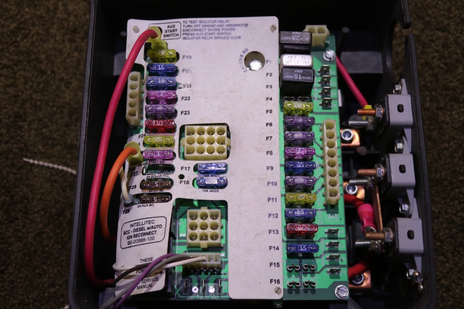 USED MOTORHOME INTELLITEC 00-00886-100 BATTERY CONTROL CENTER FOR SALE RV Components 