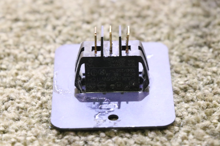 USED MOTORHOME HEATER CRAFT HIGH / OFF / LOW SWITCH PANEL FOR SALE RV Components 