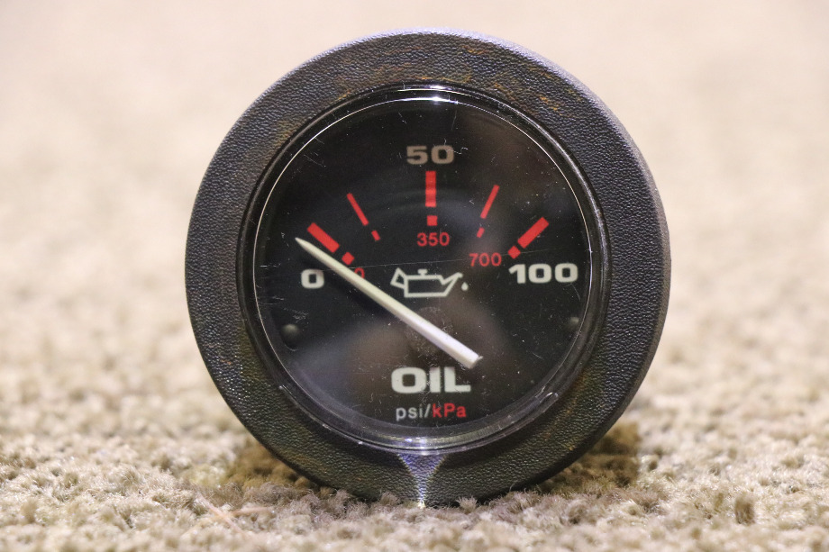 USED OIL PRESS DASH GAUGE 10181 RV PARTS FOR SALE RV Components 