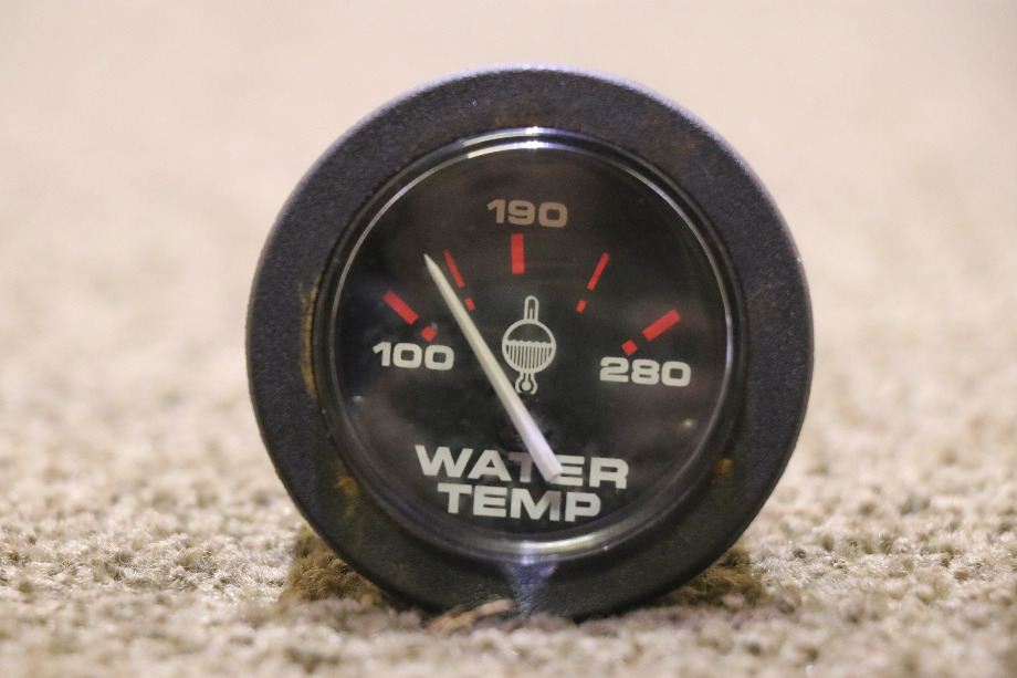 USED 10645 WATER TEMP DASH GAUGE MOTORHOME PARTS FOR SALE RV Components 