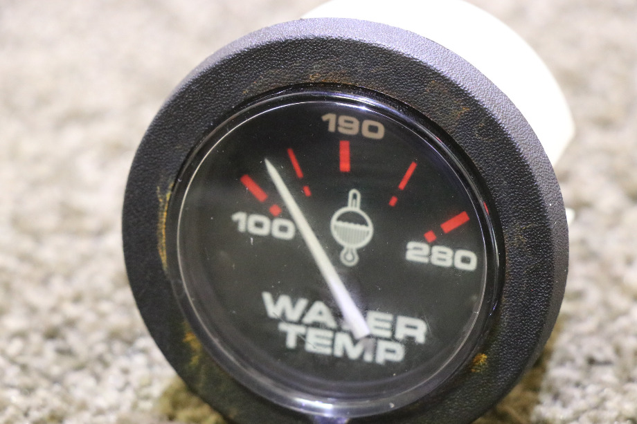 USED 10645 WATER TEMP DASH GAUGE MOTORHOME PARTS FOR SALE RV Components 