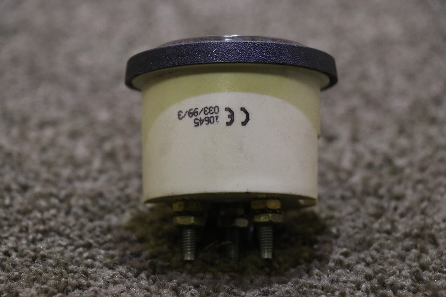 USED 10645 WATER TEMP DASH GAUGE MOTORHOME PARTS FOR SALE RV Components 