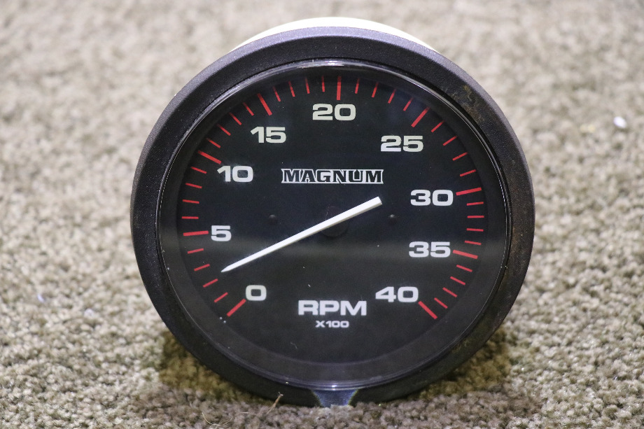 USED MOTORHOME 59298 MAGNUM TACHOMETER DASH GAUGE FOR SALE RV Components 