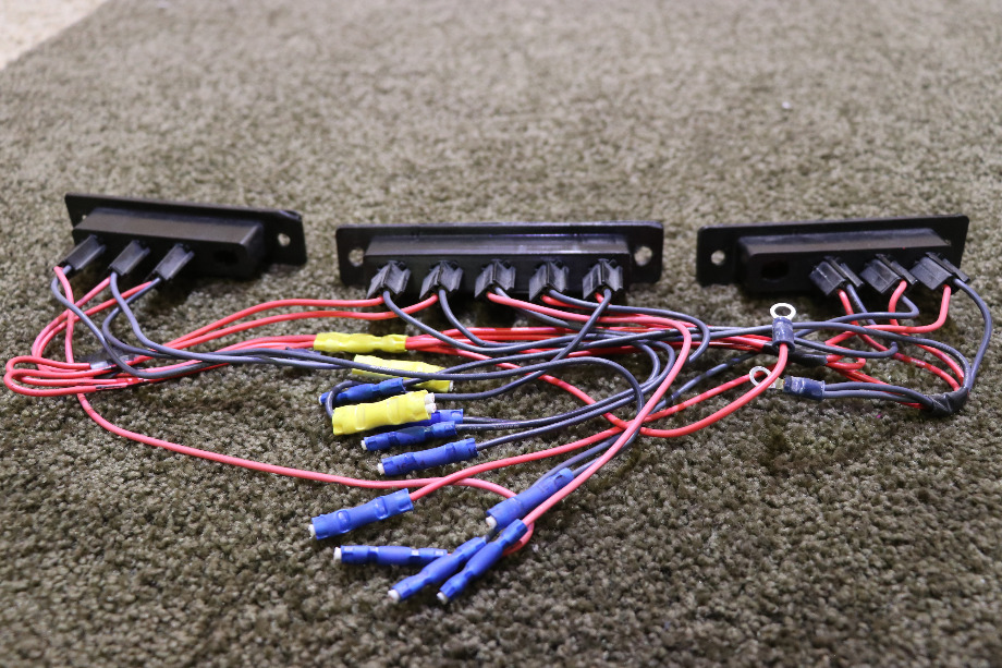 USED SET OF 3 SMALL DASH LIGHT BARS RV PARTS FOR SALE RV Components 