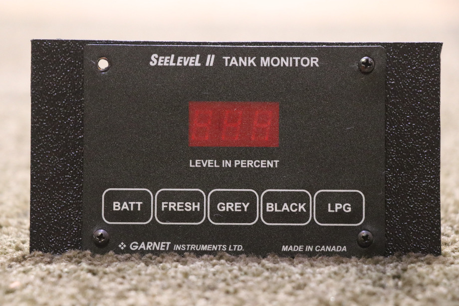 USED SEELEVEL II TANK MONITOR PANEL RV PARTS FOR SALE RV Components 