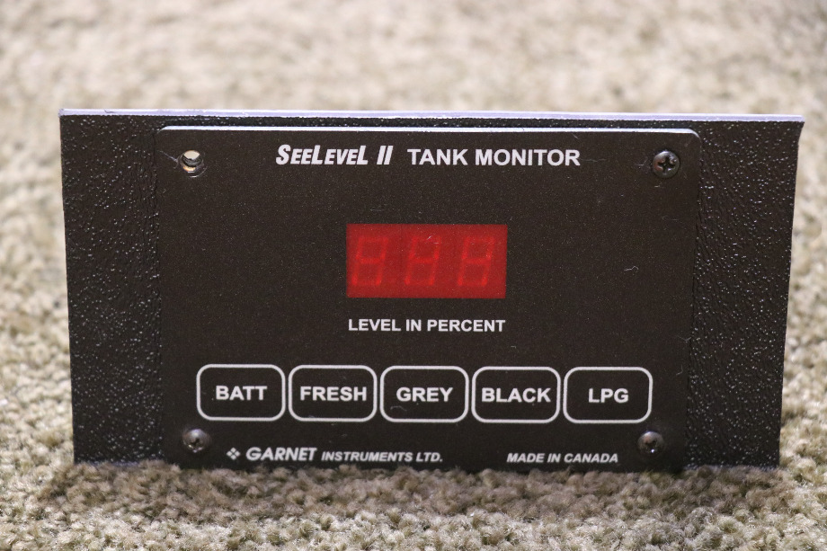 USED SEELEVEL II TANK MONITOR PANEL RV PARTS FOR SALE RV Components 