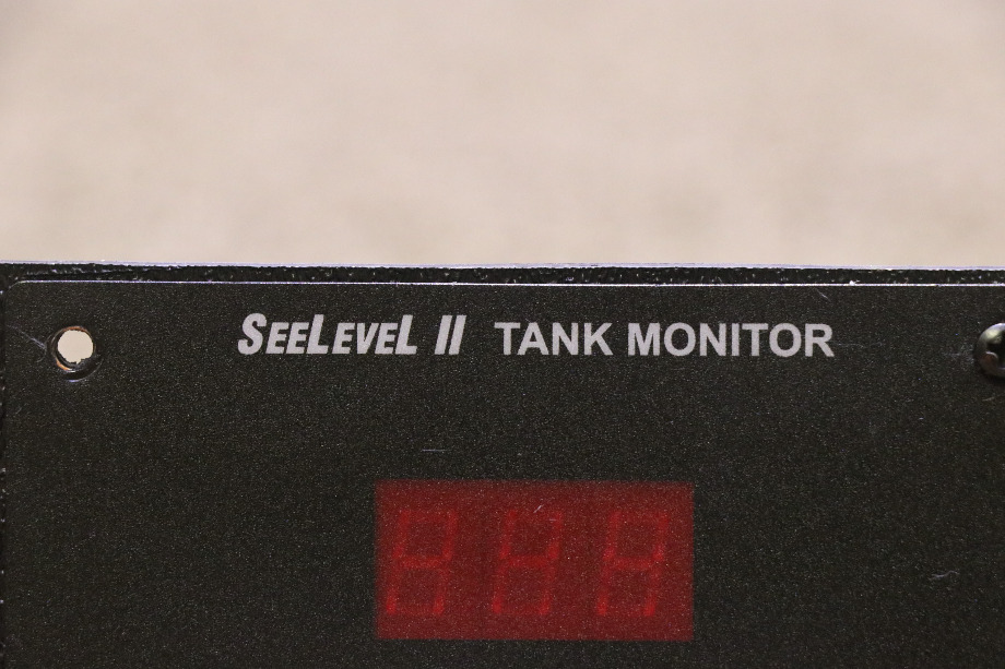 USED SEELEVEL II TANK MONITOR PANEL RV PARTS FOR SALE RV Components 