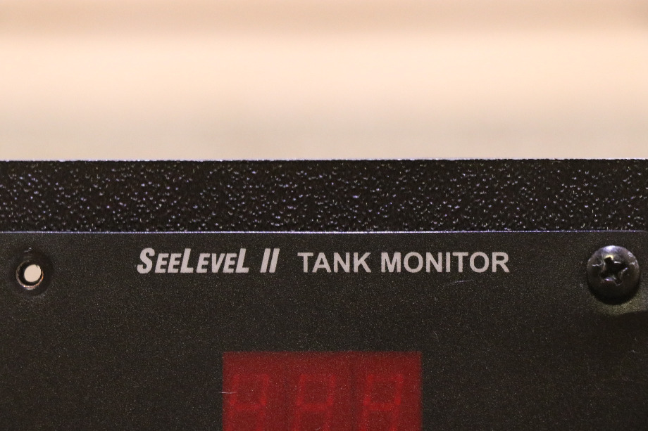 USED SEELEVEL II TANK MONITOR PANEL MOTORHOME PARTS FOR SALE RV Components 