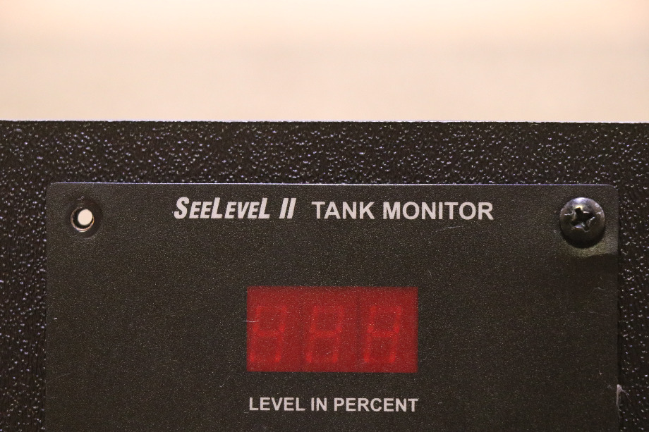 USED SEELEVEL II TANK MONITOR PANEL MOTORHOME PARTS FOR SALE RV Components 