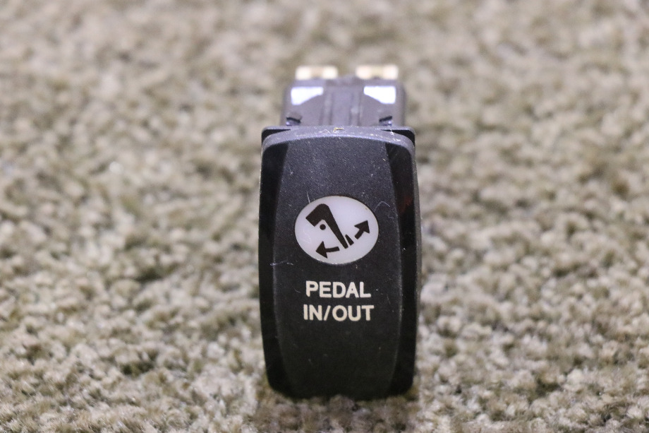 USED PEDAL IN / OUT VLD1 DASH SWITCH MOTORHOME PARTS FOR SALE RV Components 