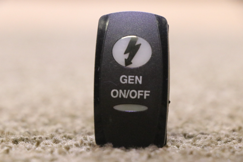 USED RV/MOTORHOME GEN ON / OFF DASH SWITCH V8D1 FOR SALE RV Components 