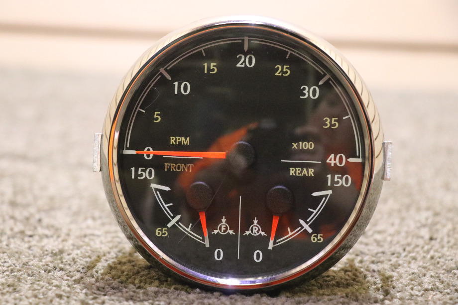 USED RV 8640-40015-29 3 IN 1 TACHOMETER DASH GAUGE FOR SALE RV Components 