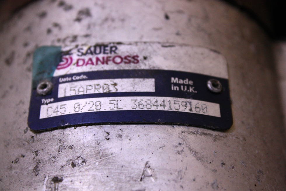 USED SAUER DANFOSS PUMP 36844159160 FOR SALE RV Components 