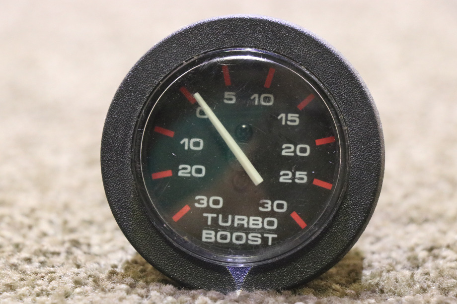 USED 15411 TURBO BOOST DASH GAUGE RV PARTS FOR SALE RV Components 